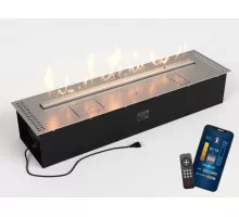 Автоматический биокамин Lux Fire Smart Flame 1000 RC INOX